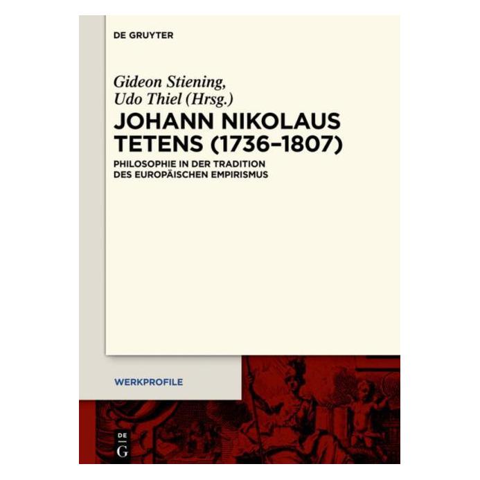 De Gruyter Johann Nikolaus Tetens (1736-1807) (Deutsch, Hardcover) (67763960)