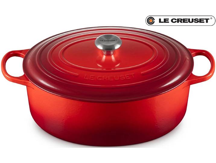 LE CREUSET Bräter SIGNATURE gusseisen rot