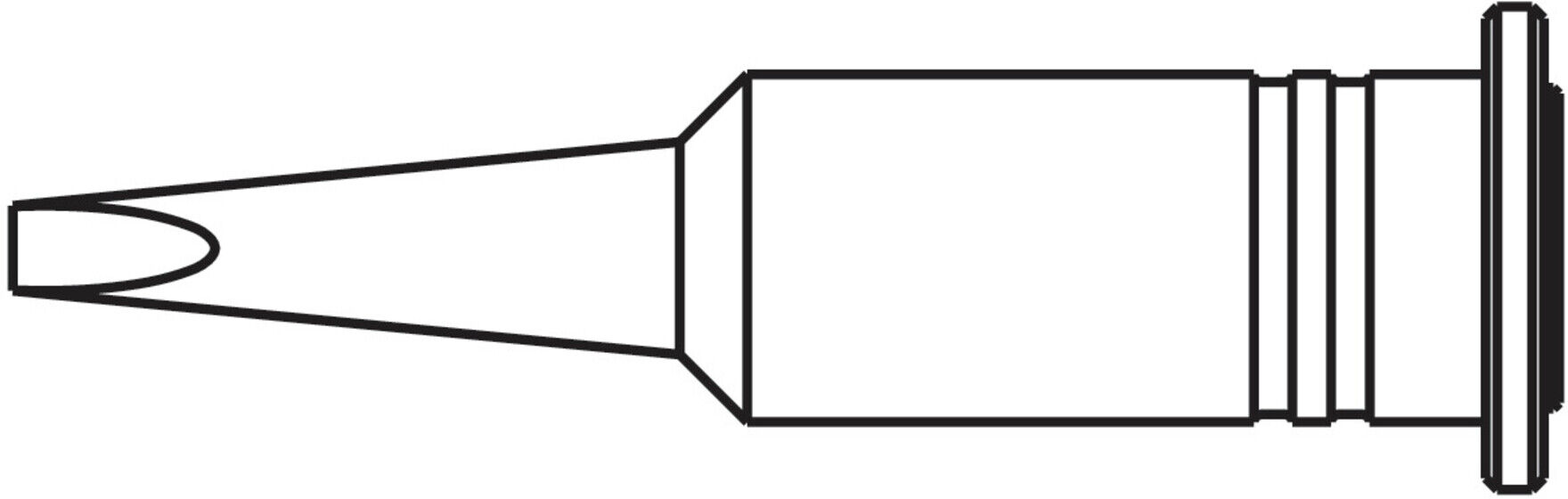 Ersa Lötspitze Serie G 072 meißelförmig B.2,4mm 0G072 KN/SB (0G072KN/SB)