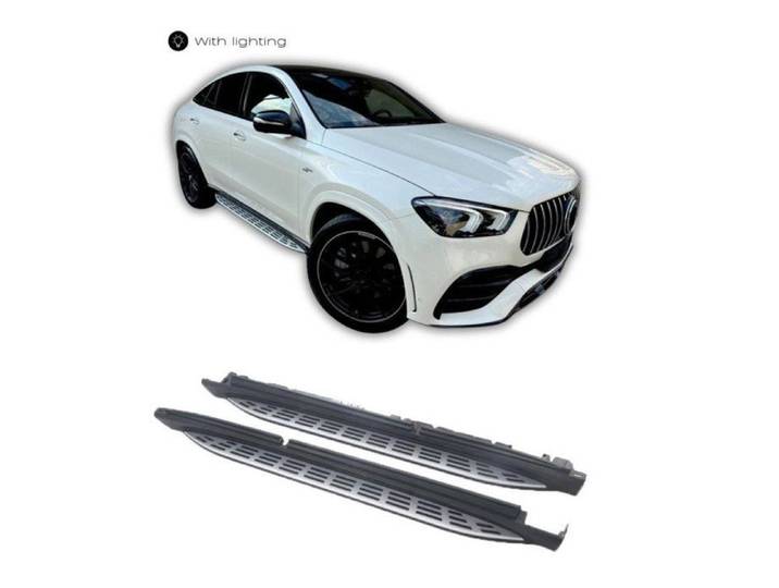 Marchepieds pour Mercedes GLE coupé C167 avec éclairage