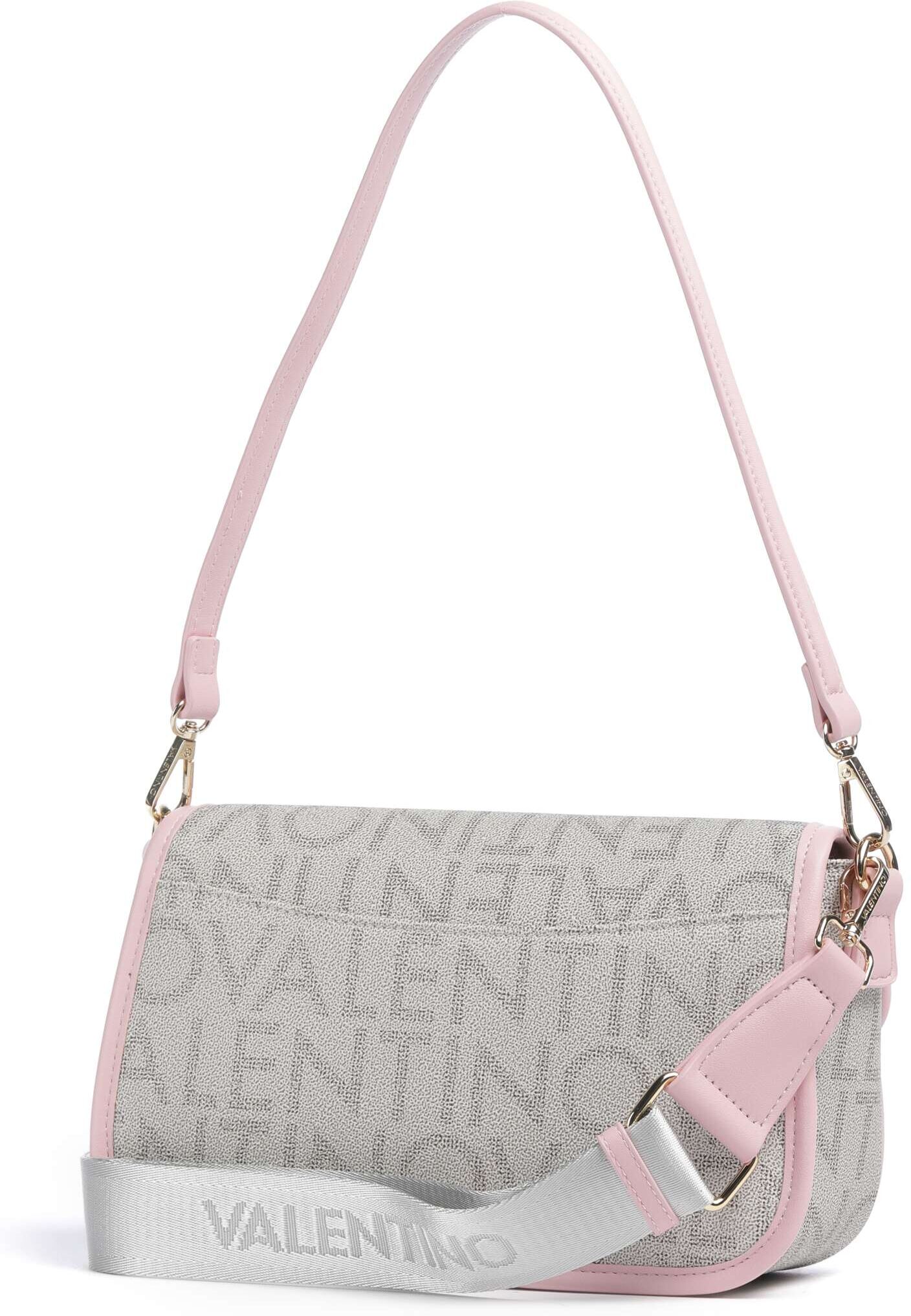 Valentino Bags Regina Re   Leather Shoulder bag   beige,pink