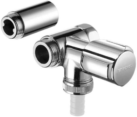 Schell Nebenanschlussventil 033240699 chrom, 3/4", mit Comfort Griff