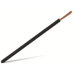 General Cavi, Kabelleitung, H07VK 1,5 schwarz BauPVOEN Brandklasse E (100 m)