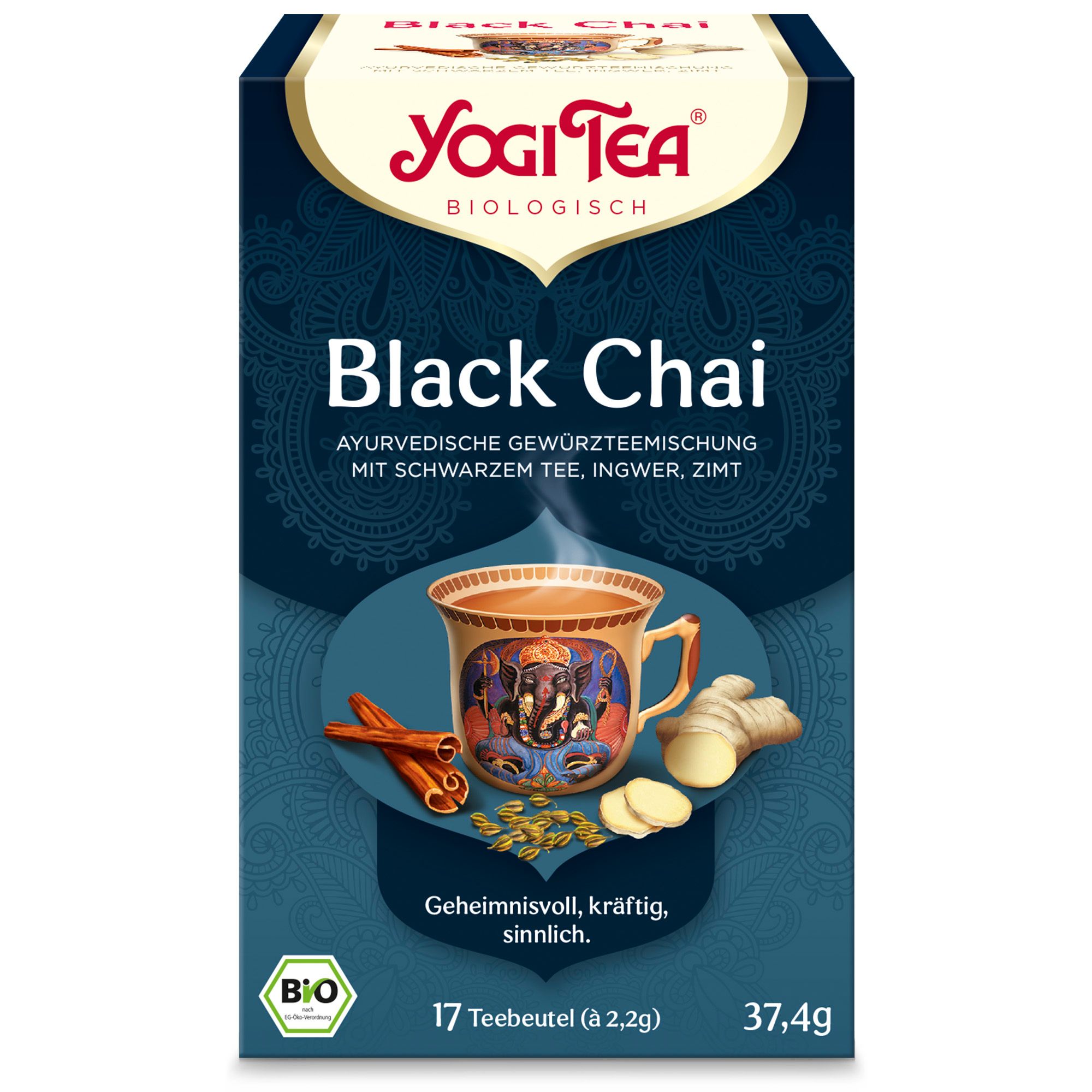 Yogi TEA Black Chai Bio Filterbeutel 17x2,2 g