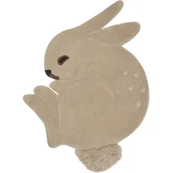 Rabbit Kinderteppich 120 cm, kaschmirfarben