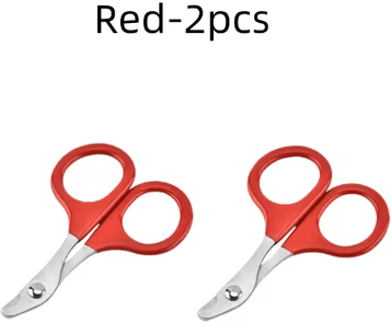 Inspire Picks Professional Pet Nail Clippers Precision Grooming Trimmer For Cats And Small Dogs red 2pcs