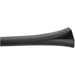 Vivolink, Kabelschutz + Kabelführung, Flexible cablesock ø25mm black (Kabelschlauch, 2500 cm)