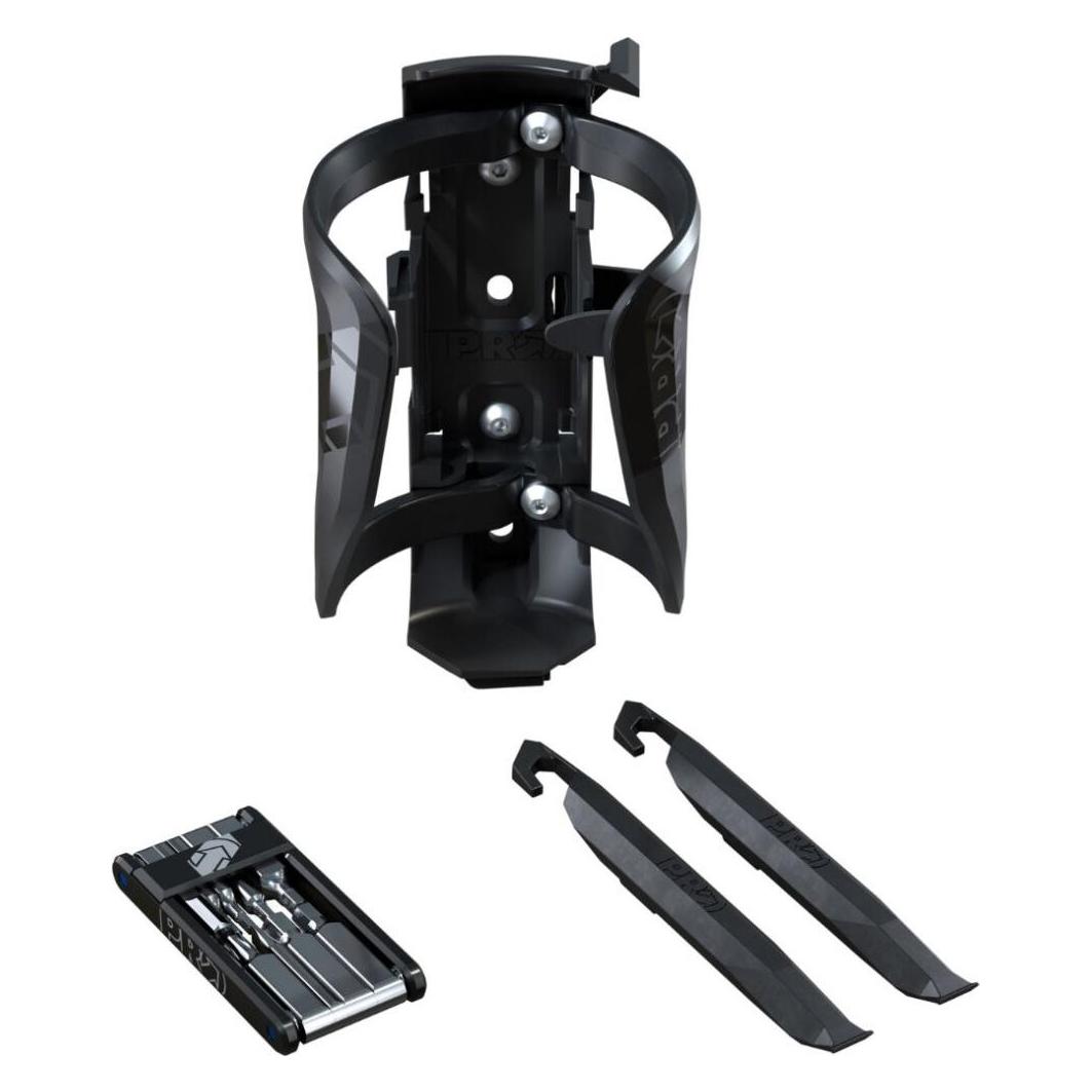 PRO Bike Gear Combipack F-Halter Smart Klein Halter, Minitool 9f, Reifenheb (APRAC0225)