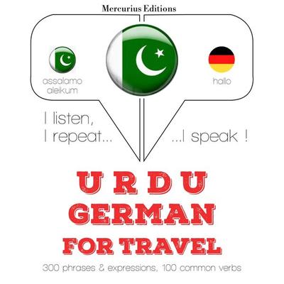 Travel words and phrases in German - JM Gardner, Audio, 9782821147911