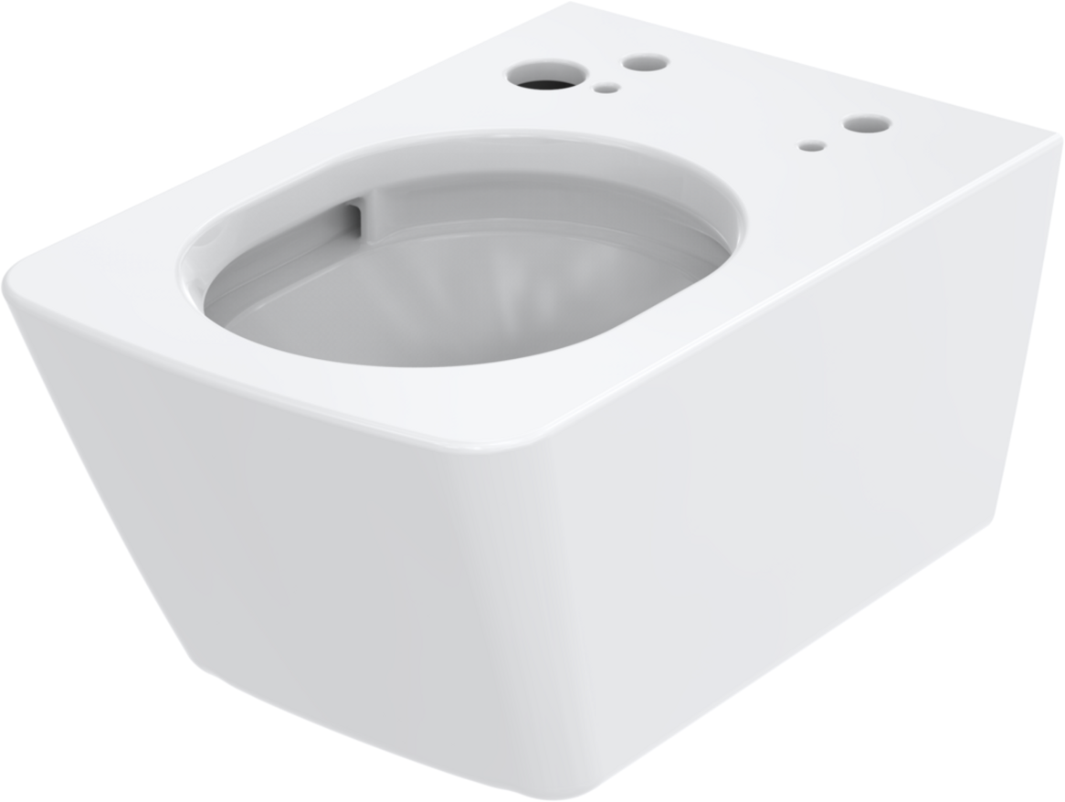 TOTO SP Wand-Tiefspül-WC randlos, für WASHLET®, rev. Befestigung, CW522ERY CW522ERY