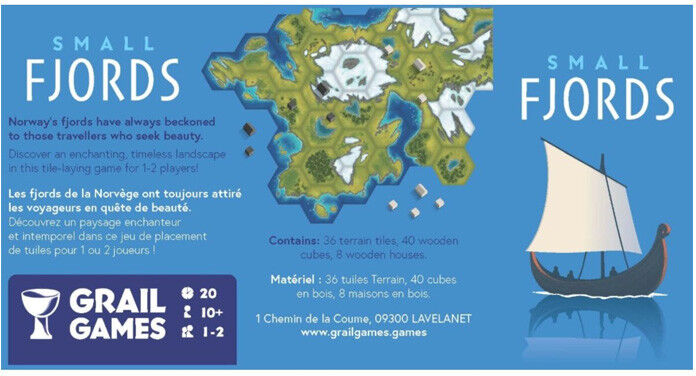 Grail Games Small Fjords (Pocket Line Edition)