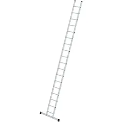 PROREGAL Sprossen-Anlegeleiter mit Standard-Traverse 18 Sprossen