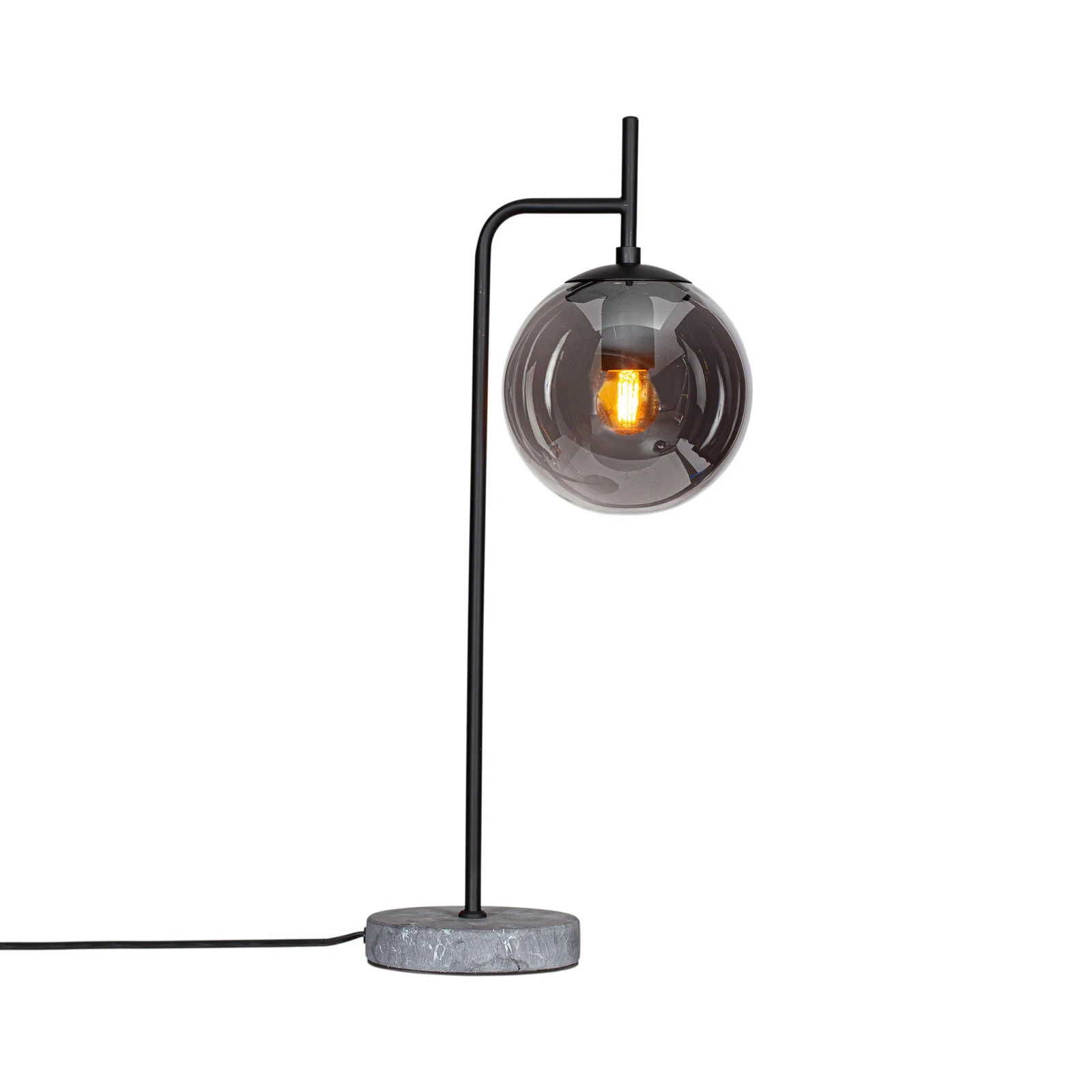 By Rydéns Boyle Tafellamp Smoke Grey - Modern - Steen