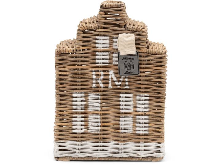 RIVIERA MAISON Dekoration RM braun Eisen/Rattan B 20 cm - Dekoration