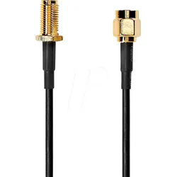 N CSGL02010BK20 - Antennenkabel, SMA-Stecker / SMA-Buchse, 2 m