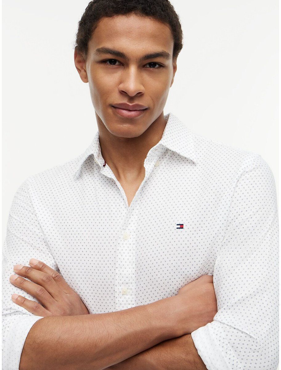 TOMMY HILFIGER Chemise manches longues en popeline
