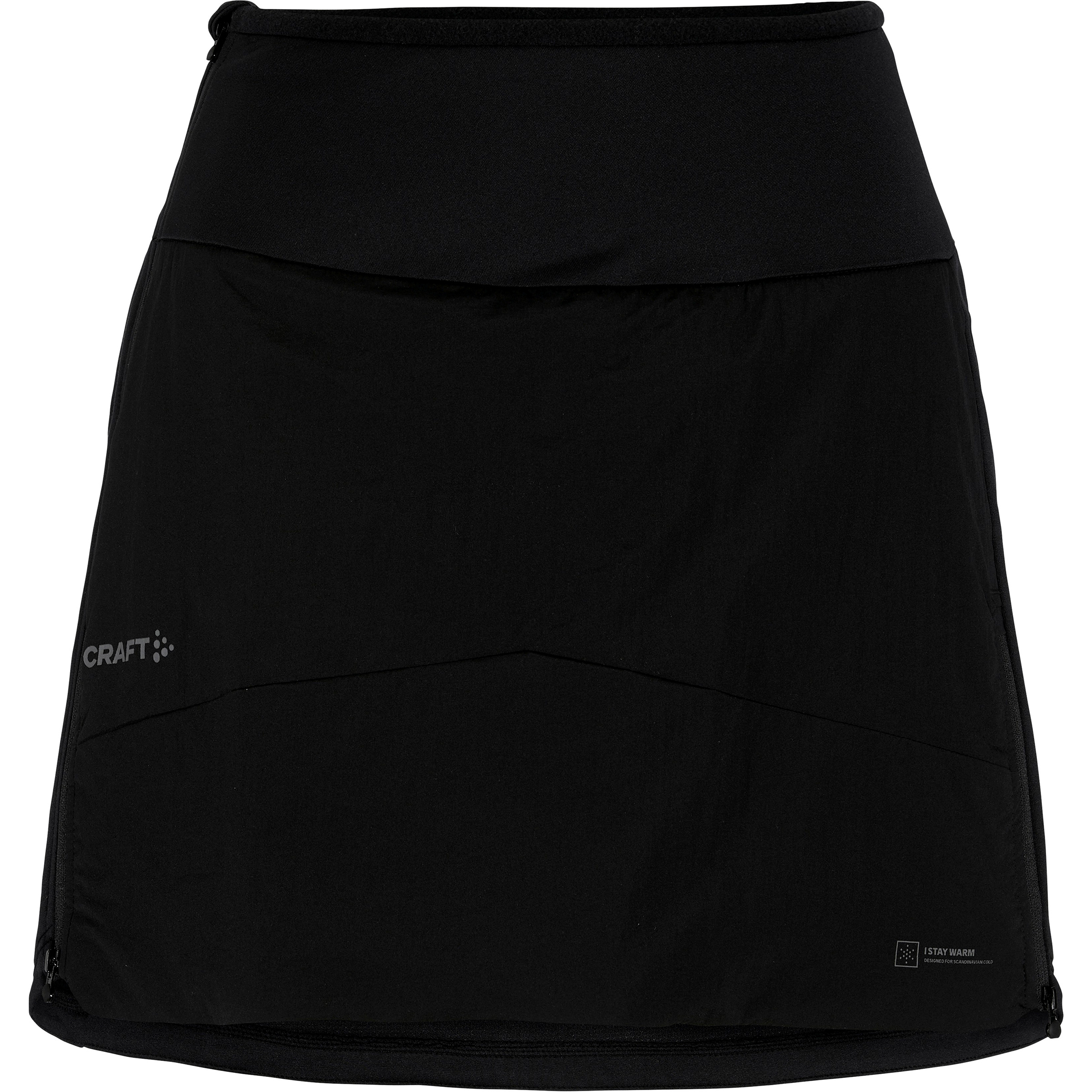 Craft Adv Nordic Training Insulate Rock Damen Isolationsröcke schwarz Größe XS Langlauf Klassik | Langlauf Skating Windabweisend Wasserabweisend