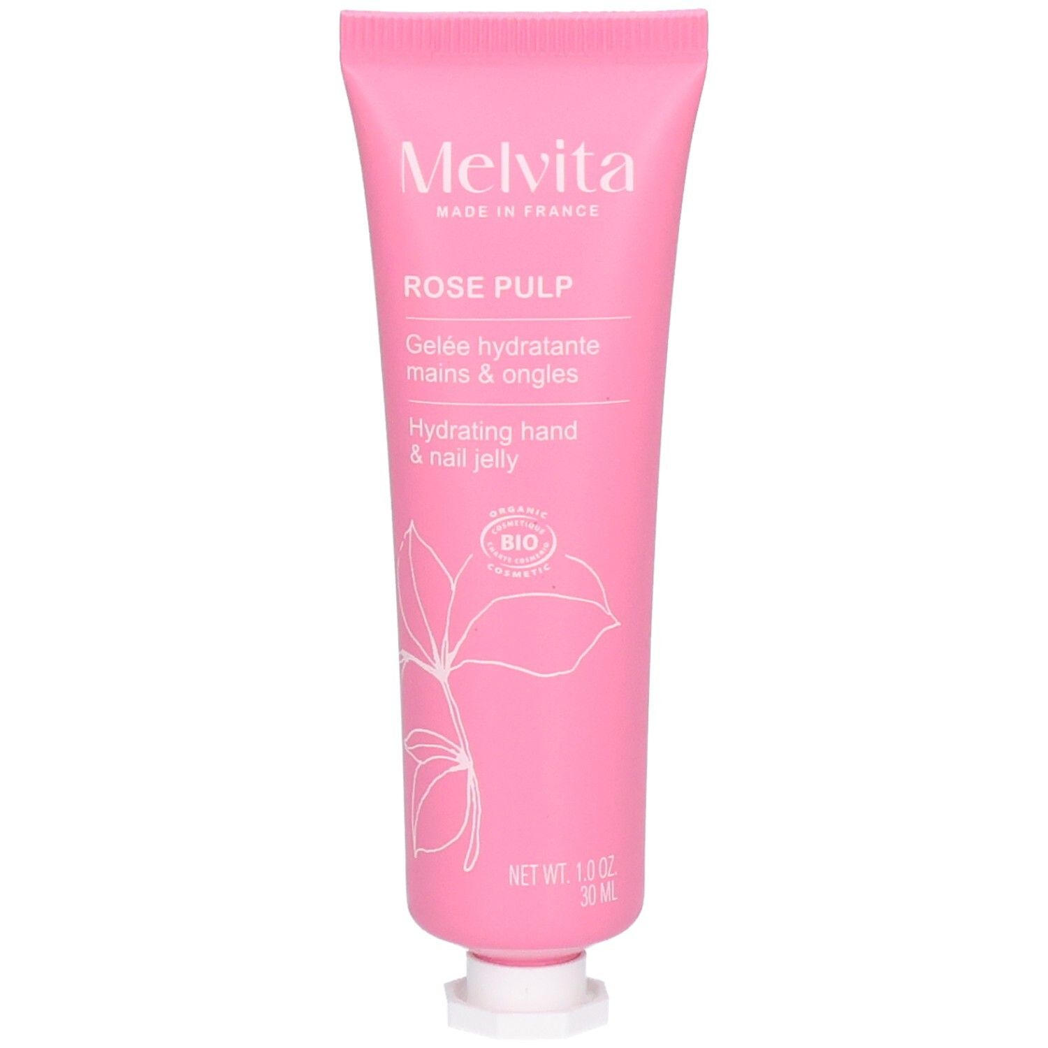 Melvita Hand Gel & Nails Moisturizer Pink 30ml 30 ml