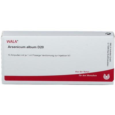 Arsenicum Album D 20 Ampullen 10x1 ml