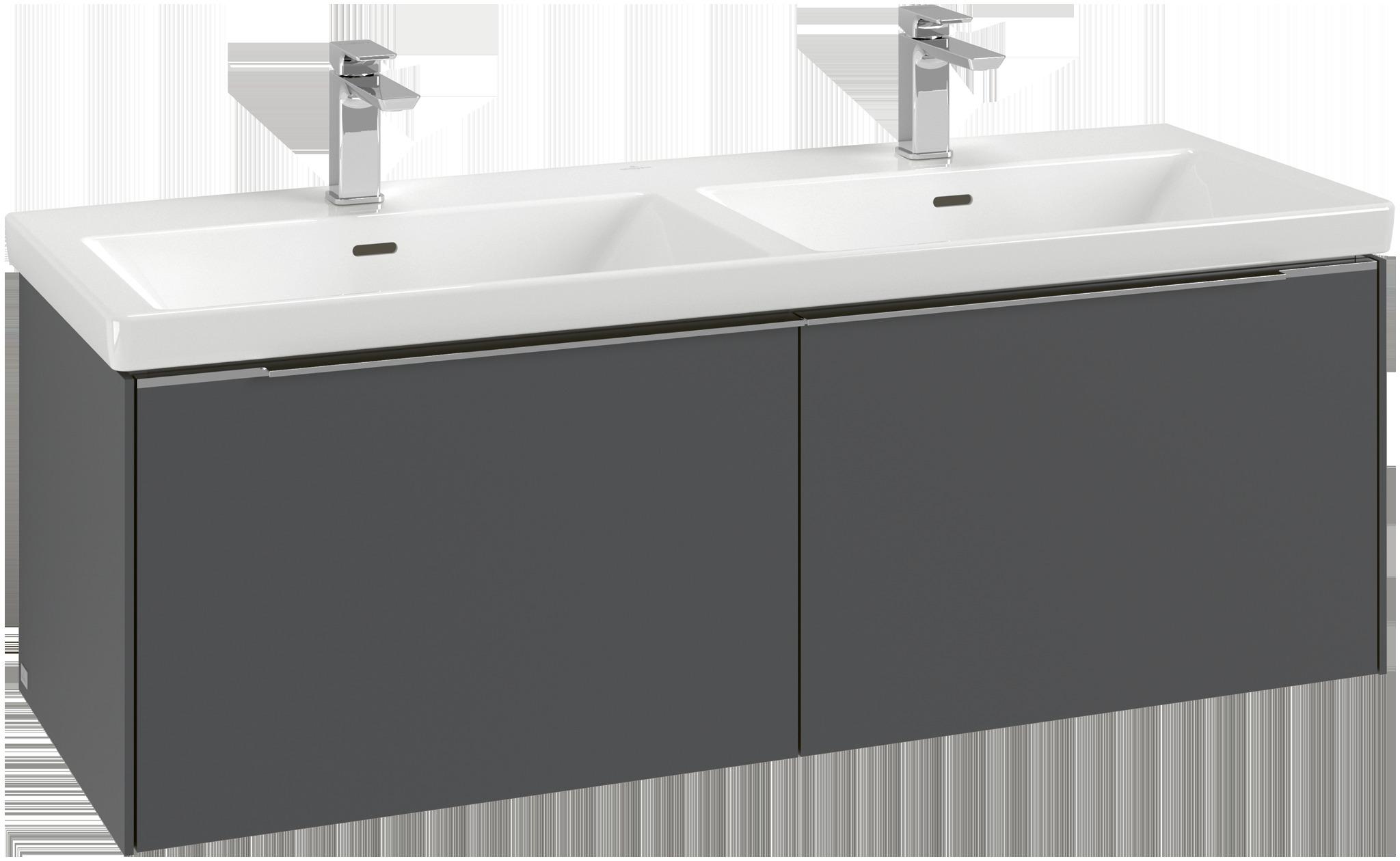 V&B Waschtischunterschrank Subway 3.0 127,2x42,9x47,8cm, o LE/Gr vo b, so gre.
