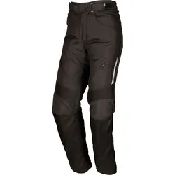 Modeka Violetta, Textilhose wasserdicht Damen - Schwarz - 26
