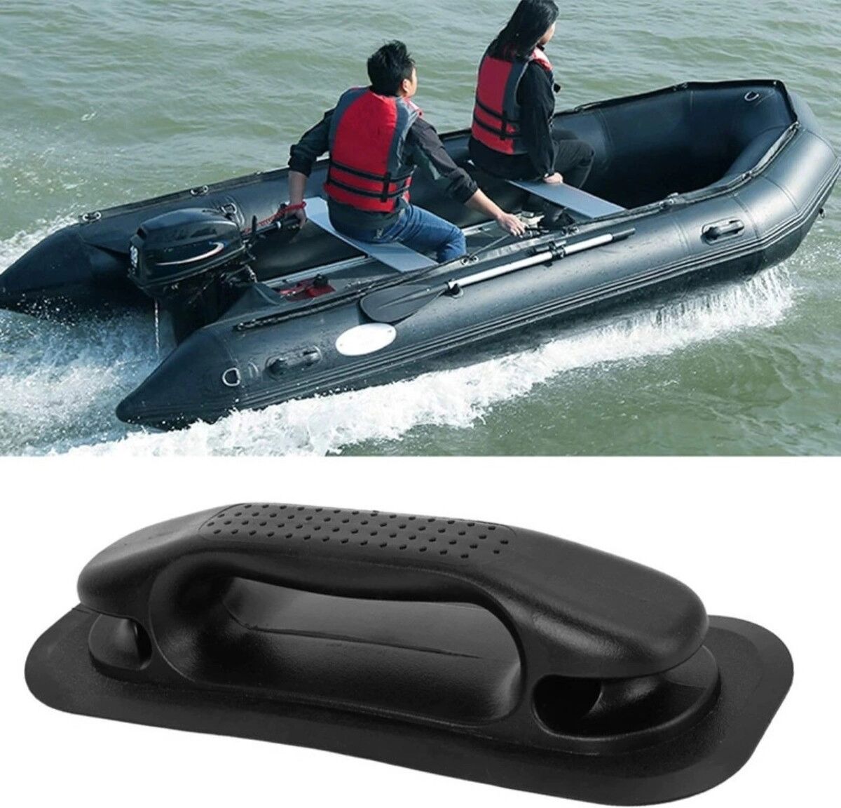 INF 2x Ersatzgriffe für Surfbretter, ergonomische PVC-Griffe für aufblasbare SUP-Boards, Kajaks und Paddelboards