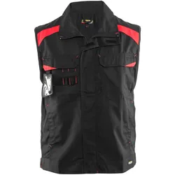 Blakläder Arbeitsweste Industrie 3164 1800 in div. Farben - schwarz/rot - L