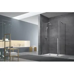 SAT Walk-In Xmotion Seitenwand für Duschtüren 87,5 cm SATWIXMSTENA90CR
