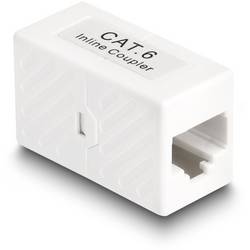Delock RJ45 Netzwerk Adapter Kabel [1x RJ45-Buchse - 1x RJ45-Buchse] Weiß 88133