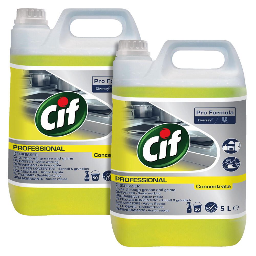 Cif Fettlöser Professional 2x 5,0 l 913362