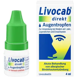 Livocab direkt Augentropfen bei Allergien, z.B. Heuschnupfen 4 ml