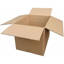 VEPATIM Faltkarton  500x400x(200)-400mm mit variabler Höhe 2-wellig braun