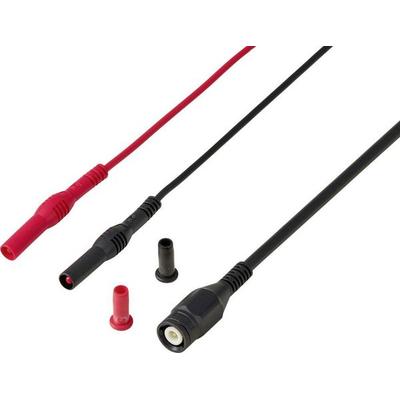 VOLTCRAFT MSC-210 BNC-Messleitung BNC Stecker auf 4mm Stecker 1.2m isoliert RG58
