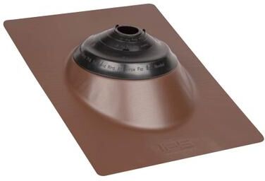 IPS 4N1 Aluminum Base Roof Flashings Brown - Carton of 20