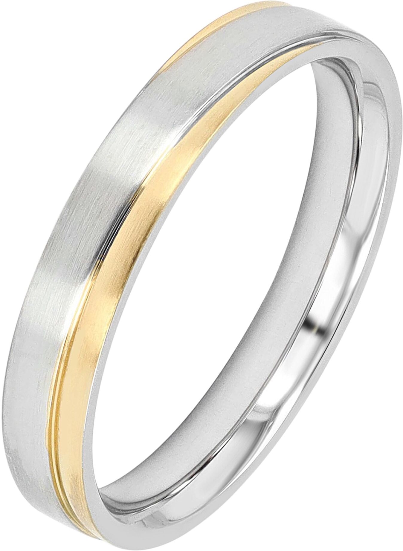 Partnerring AKZENT "Sensual Meaning, langlebig" Gr. 64, bunt (bicolor), Fingerringe, Herren, 64, Edelstahl, Partnerring