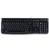 Logitech K120 USB Ungarisch schwarz (kabelgebunden)