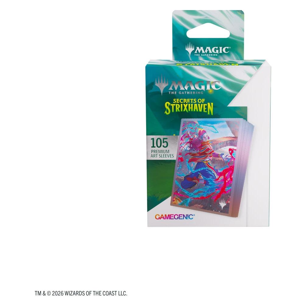 Gamegenic GGS15143 - Magic The Gathering Secrets of Strixhaven Premium Art Sleeves - Commander2 (Einz (GGS15143)