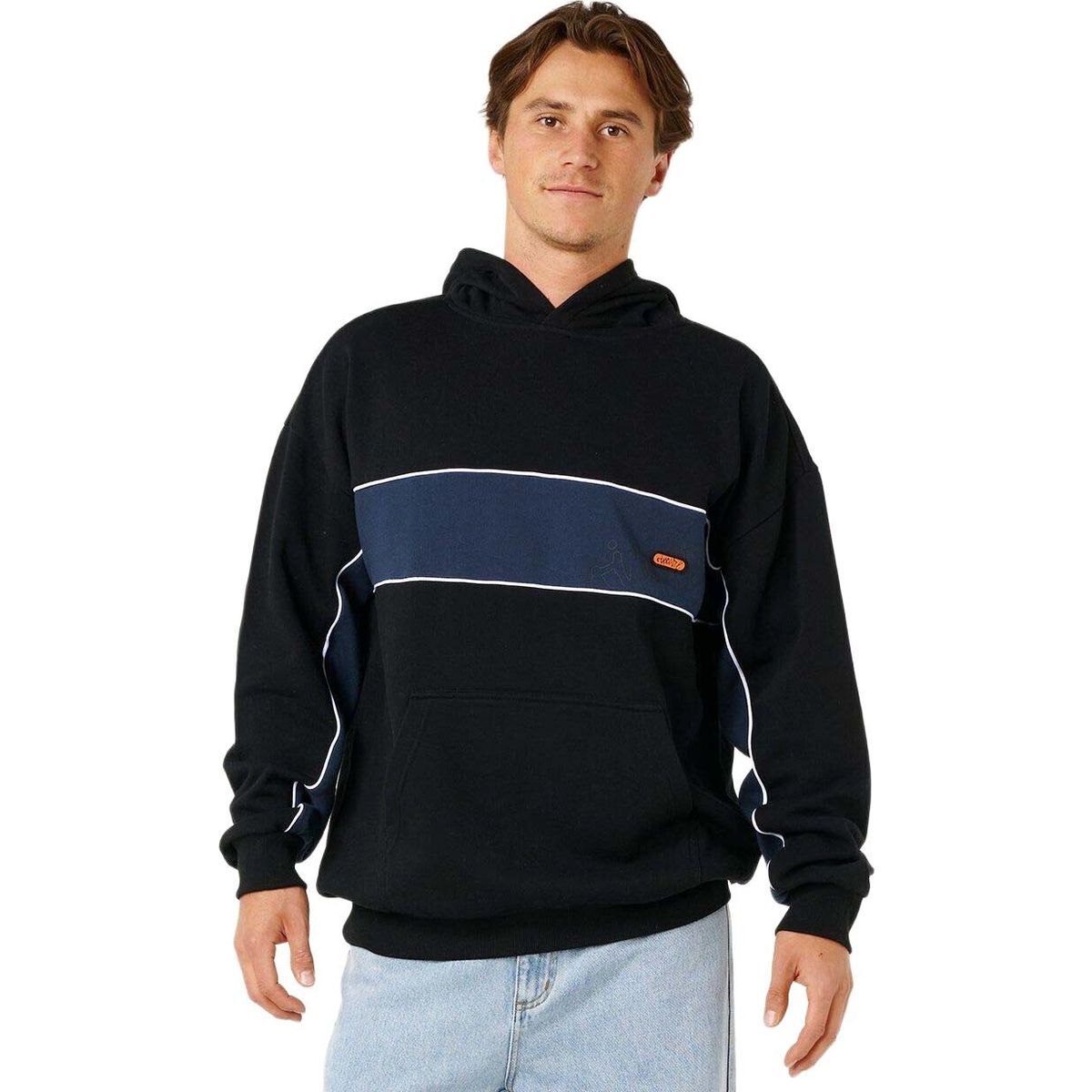 RipCurl Panel Beater Hood black (0090) XL 0BIMFL-0090-XL