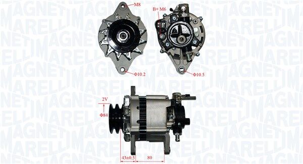 Magneti Marelli Generator 063735114010 Für Nissan