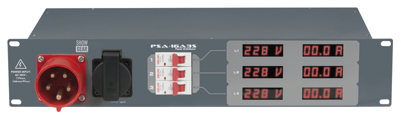 Showgear PSA-16A3S Power Distributor grigio