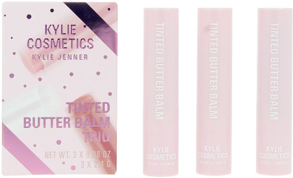Kylie Cosmetics Tinted Butter Balm Trio Estuche 3 pz