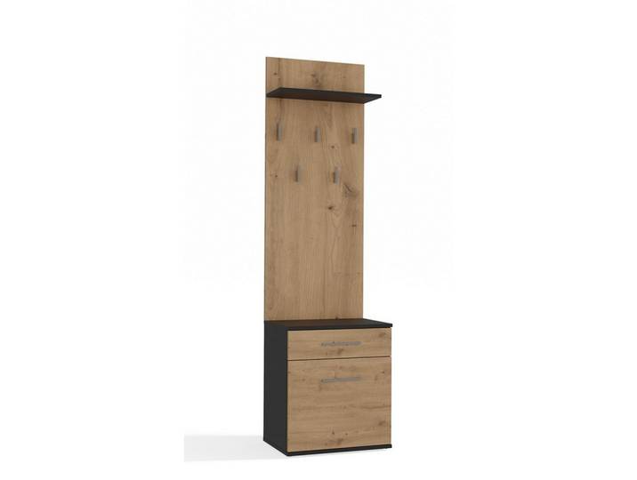 SCHUHSCHRANK Anthrazit, Artisan 50/180/35