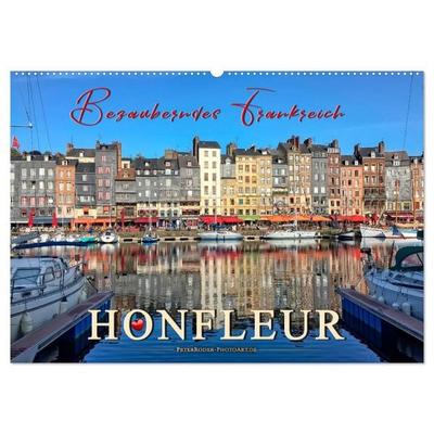 Honfleur - Bezauberndes Frankreich (Wandkalender 2026 DIN A2 quer), CALVENDO Monatskalender