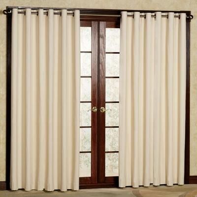 Commonwealth Home Fashion, Inc Weathermate Grommet Curtain Pair, 80 x 95, Khaki