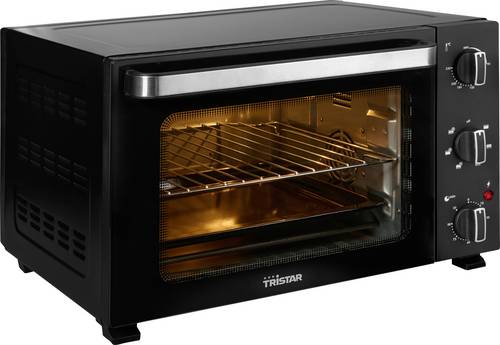 Tristar OV-3660 Minibackofen Umluft-Funktion, Grillfunktion, Timerfunktion 38l