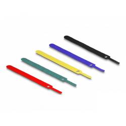 Delock Klettbinder Sortiment zum Bündeln (L x B) 150 mm x 150 mm 10 St. 19076