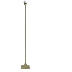 LED-Stehleuchte Snowball Northern grau beige, Designer Trond Svendgård, 15x122x15 cm