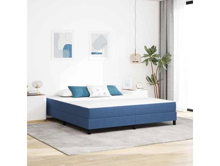 YUTAASU Matratze mit Federkern 180x200 Blau Atmungsaktiver Polyesterbezug, Einzeln umwickelte Federn, Pflegeleicht, Für ruhigen Schlaf