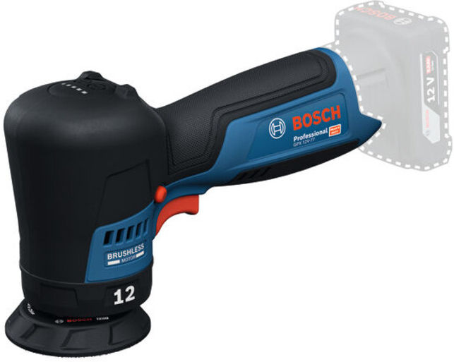 BOSCH Polisseuse GPX 12V-77 77 mm excentrique 12 mm oscillation (06019L4003)