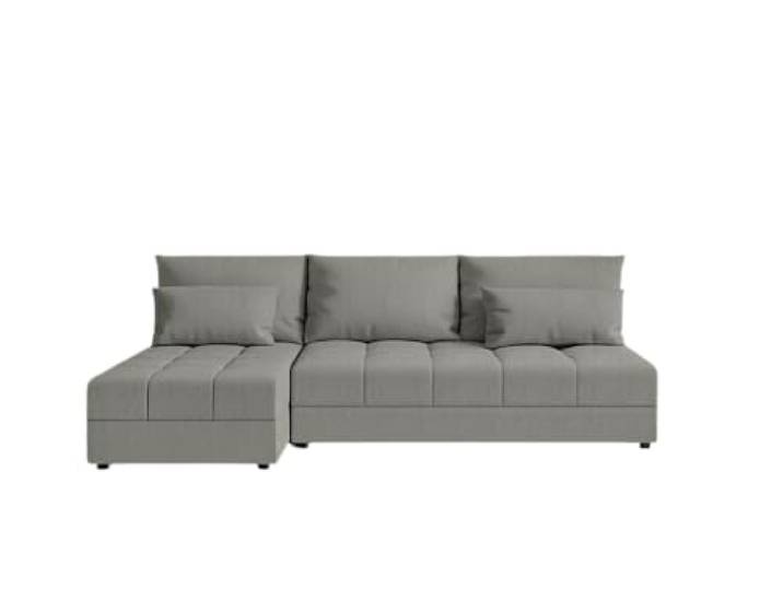 Furnelo Merida Slim Ecksofa L Bonell Schlaffunktion Bettkasten